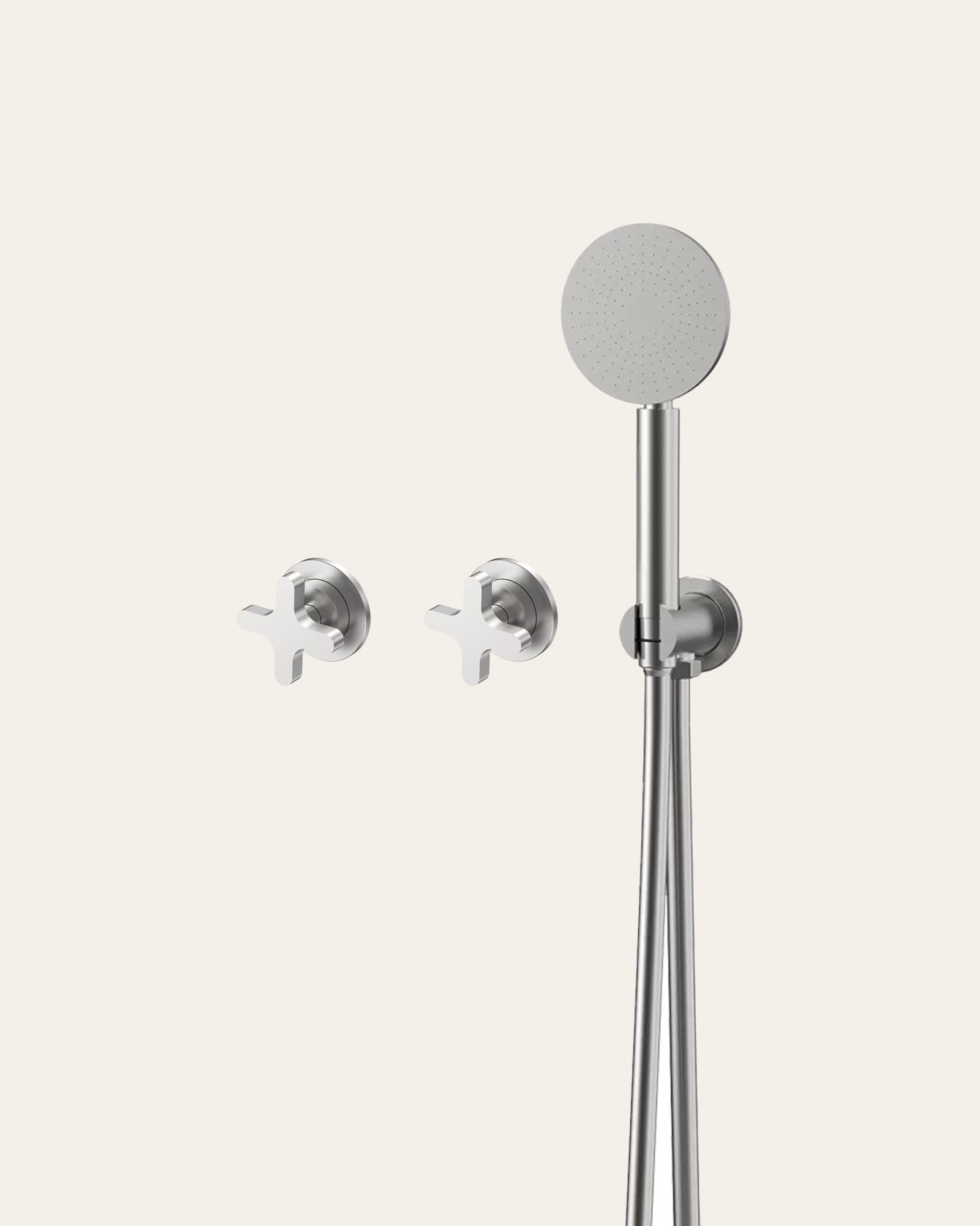 Hand Shower Set With Dual Mixers