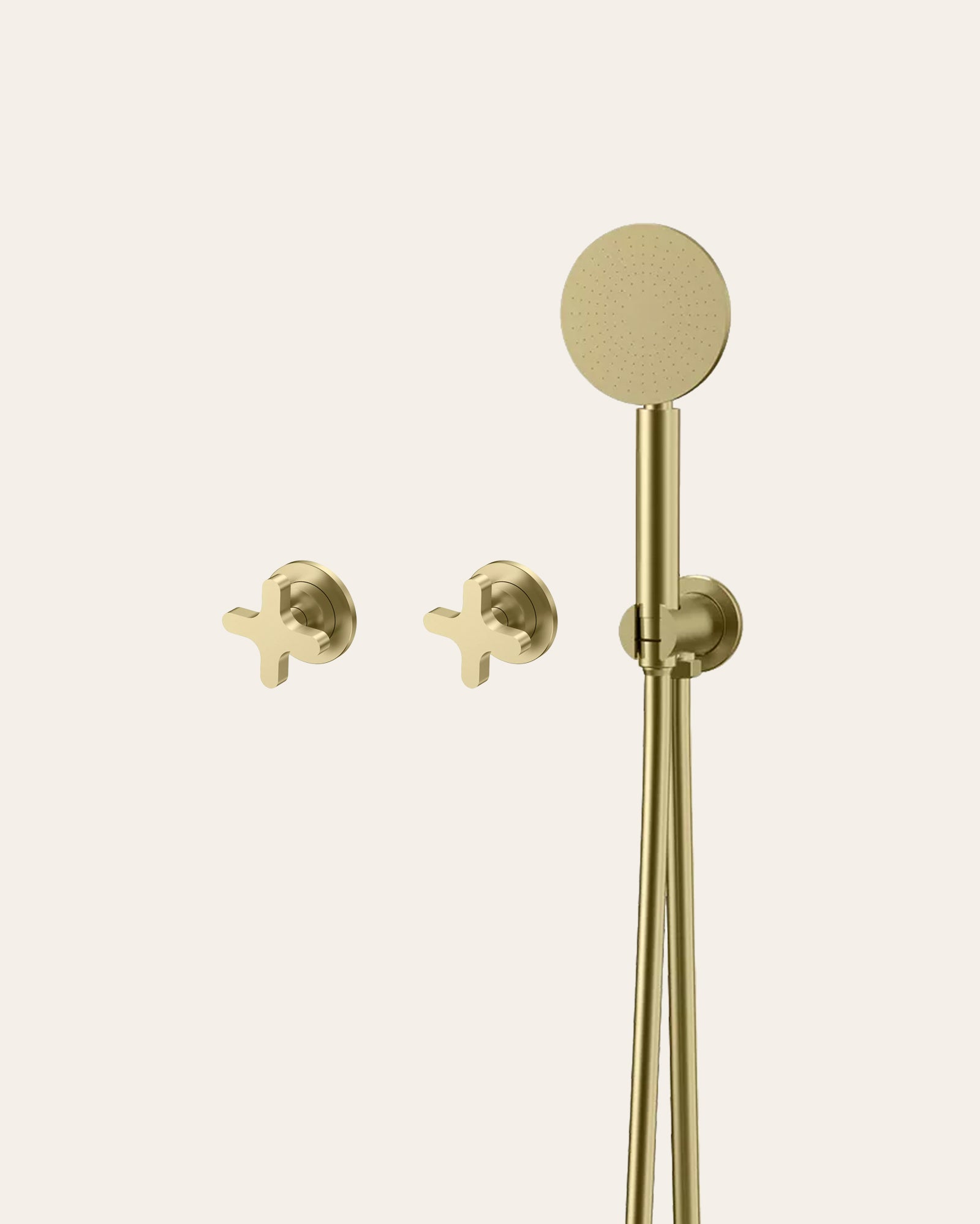 Hand Shower Set With Dual Mixers