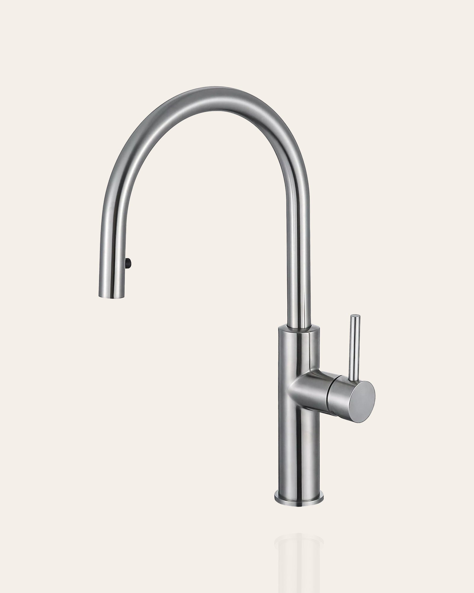 Pull Out Gooseneck Kitchen Tap