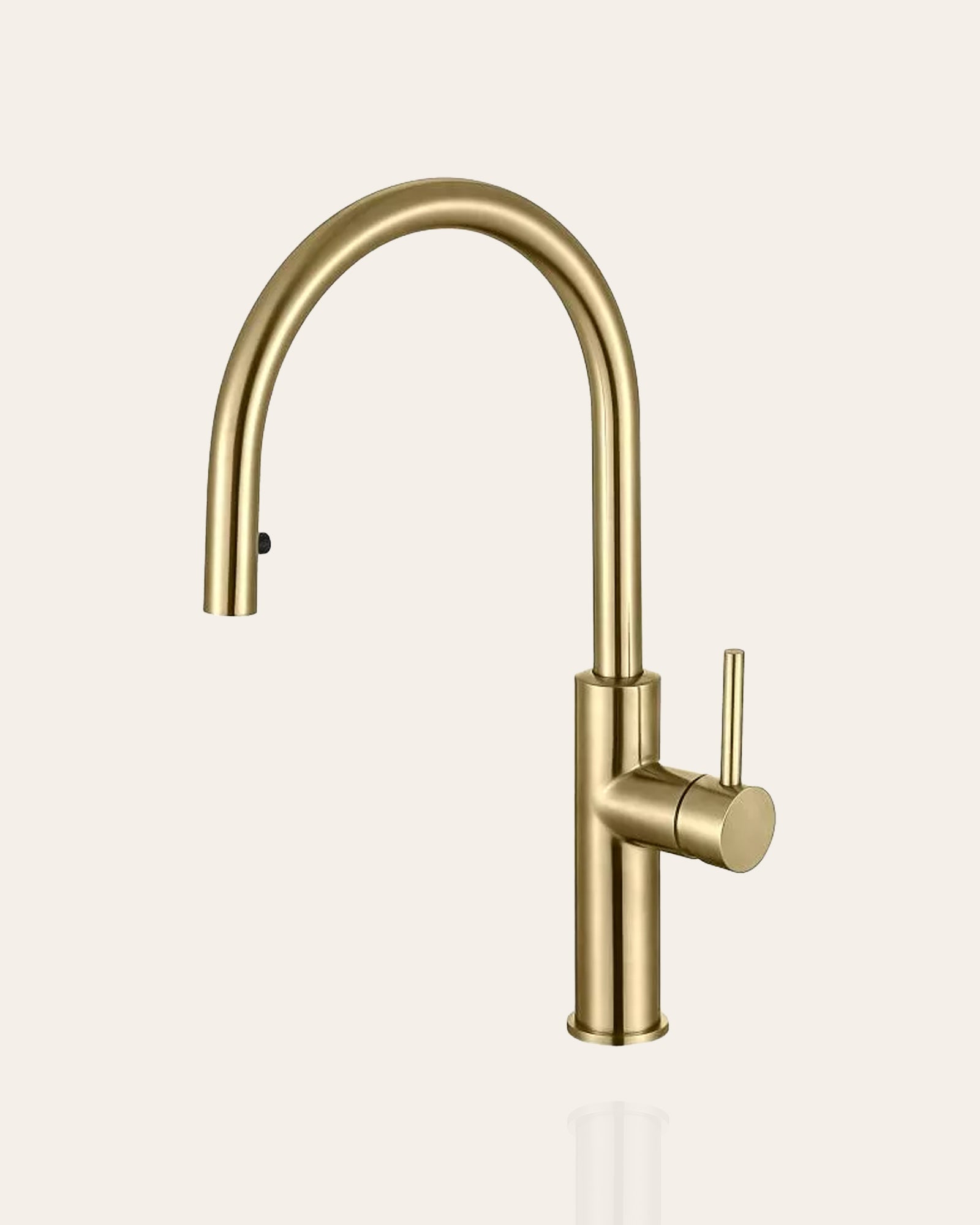 Pull Out Gooseneck Kitchen Tap