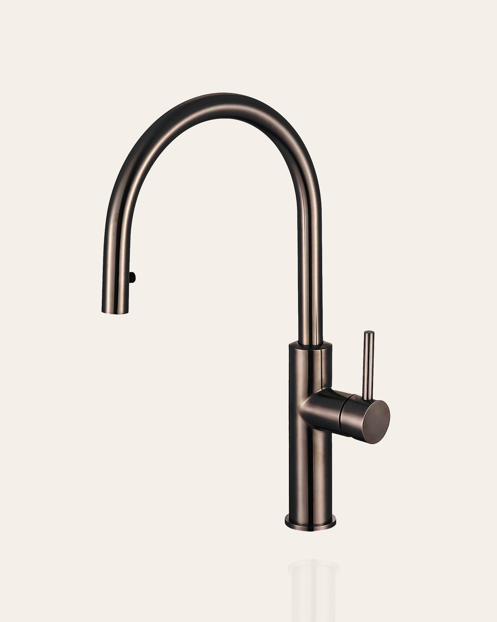 Pull Out Gooseneck Kitchen Tap