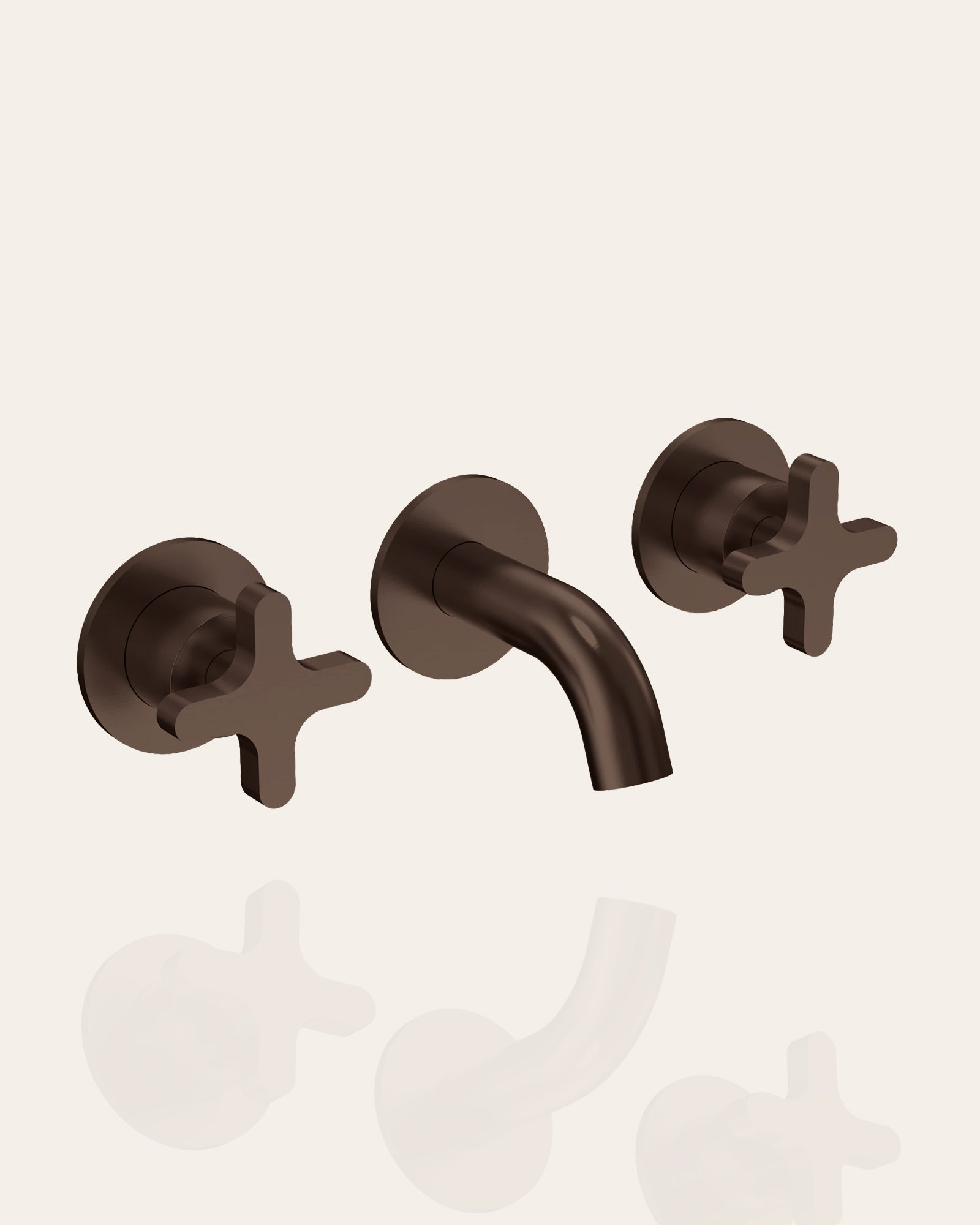 Basin Spout & Dual Mixer Set